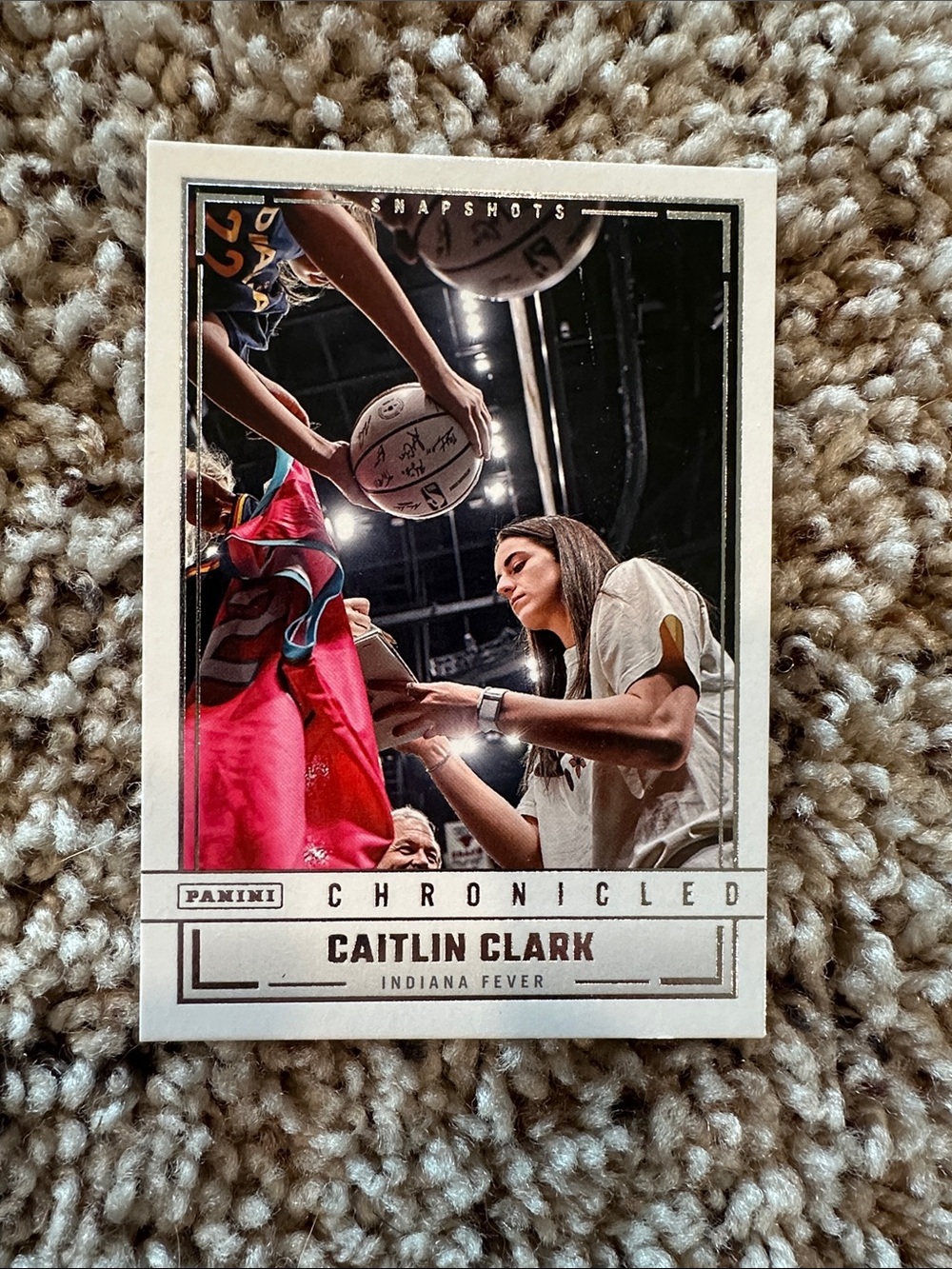 Panini Chronicled Caitlin Clark Basketball Card - #93